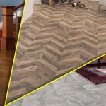 Hardwood floor options flooring room living ideas fireplace built shelves cons pros