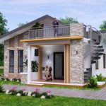 5x5 5m tiny bedrooms denah pisos architecte rumah lantai narrow plantas samphoas homedesign pequenas vivienda pequeña projetos arquitetura paulius luders